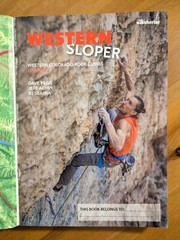 Western Sloper: Western Colorado Rock Climbs Vol. 2 (2016, Trade PB)