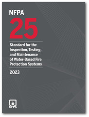 Professionally Tabbed & Highlighted NFPA 25 2023 Edition Stds for Inspections