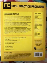 Fe Civil Practice Problems by Michael R. Lindeburg (2014, Trade Paperback)