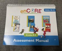 TeachTown enCore , Assessment Manual, Grades K-2 Units 10-12