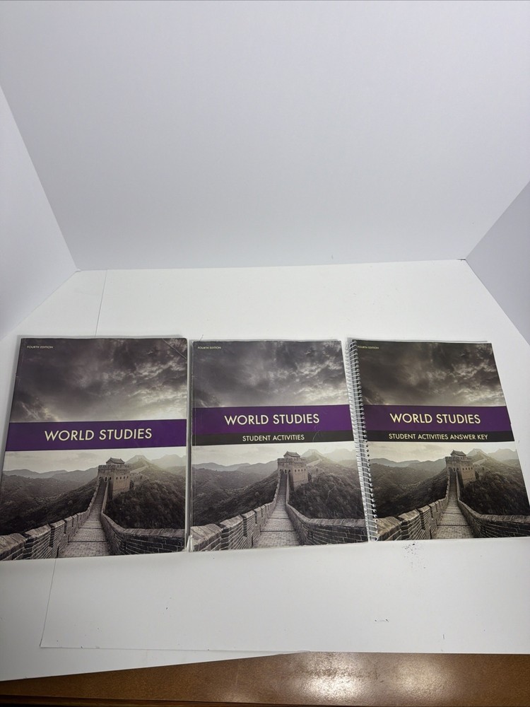 BJU Press World Studies Student Text 4th Edition 515874 Bob Jones Fourth Edition
