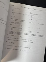 Saxon Calculus (2nd ed) Homeschool testing Book (tests & Test Solutions)