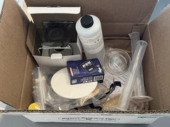 Discovering Design with Chemistry – Hard Cover Text PLUS Experiments Lab Kit!
