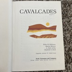 Vintage Scott Foresman Cavalcades Grade 6 Basic Readers
