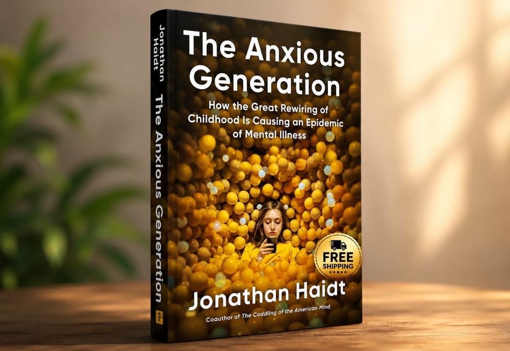 The Anxious Generation by Jonathan Haidt – Teen Mental Health Crisis & Guide