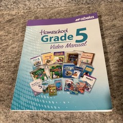 ABEKA Homeschool Grade 5 Video Manual Homeschool
