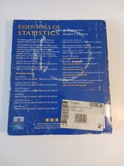 Essentials of Statistics Third Edition by Mario F. Triola (2008, CD-ROM Incld