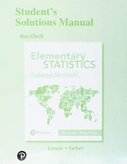 Betsy Farber – Student’s Solutions Manual for Elementary Statistic – B888z