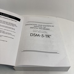 Diagnostic and Statistical Manual of Mental Disorders DSM-5-TR- Good