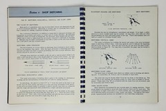 Basic Blueprint Reading & Sketching Book 1956 Edition C. Thomas Olivo Spiral PB