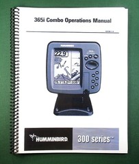 Humminbird 365i Combo Instruction Manual: 128 Pages & Protective Covers!