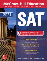 McGraw-Hill Education SAT 2021 – Paperback By Black, Christopher – GOOD