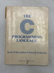 The C Programming Language by Kernighan & Ritchie 1978 Paperback Textbook Bell
