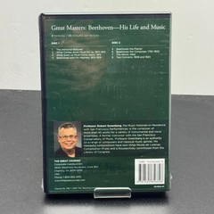 The Great Courses: Great Masters: Beethoven—His Life and Music Guidebook & DVD’s