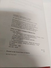 Telecommunication System Engineering 2nd Edition – Wiley Series Book R. Freeman