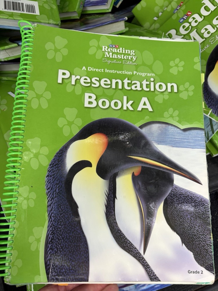 SRA Reading Mastery Signature Edition Presentation Book A Grade 2 Spiral Bound