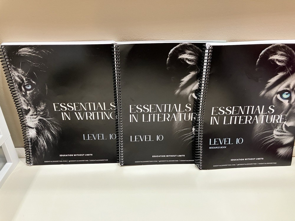 Essentials In Writing & Literature Books (3) Level 10