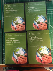 The Great Courses- 4 complete different courses, never been watched – NEW