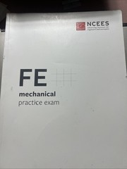 Fe Mechanical Practice Exam by Ncees (2020 Paperback)