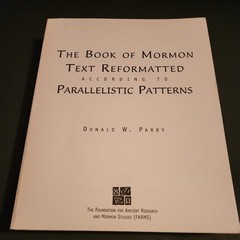 Book of Mormon | Text Reformatted According to Parallelistic Patterns FARMS 1992