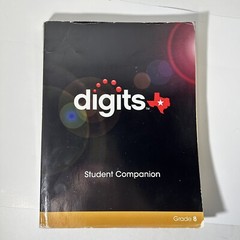 8th Grade Textbook Lot Digits Companion Teks iScience McGraw Hill Secondary Ed