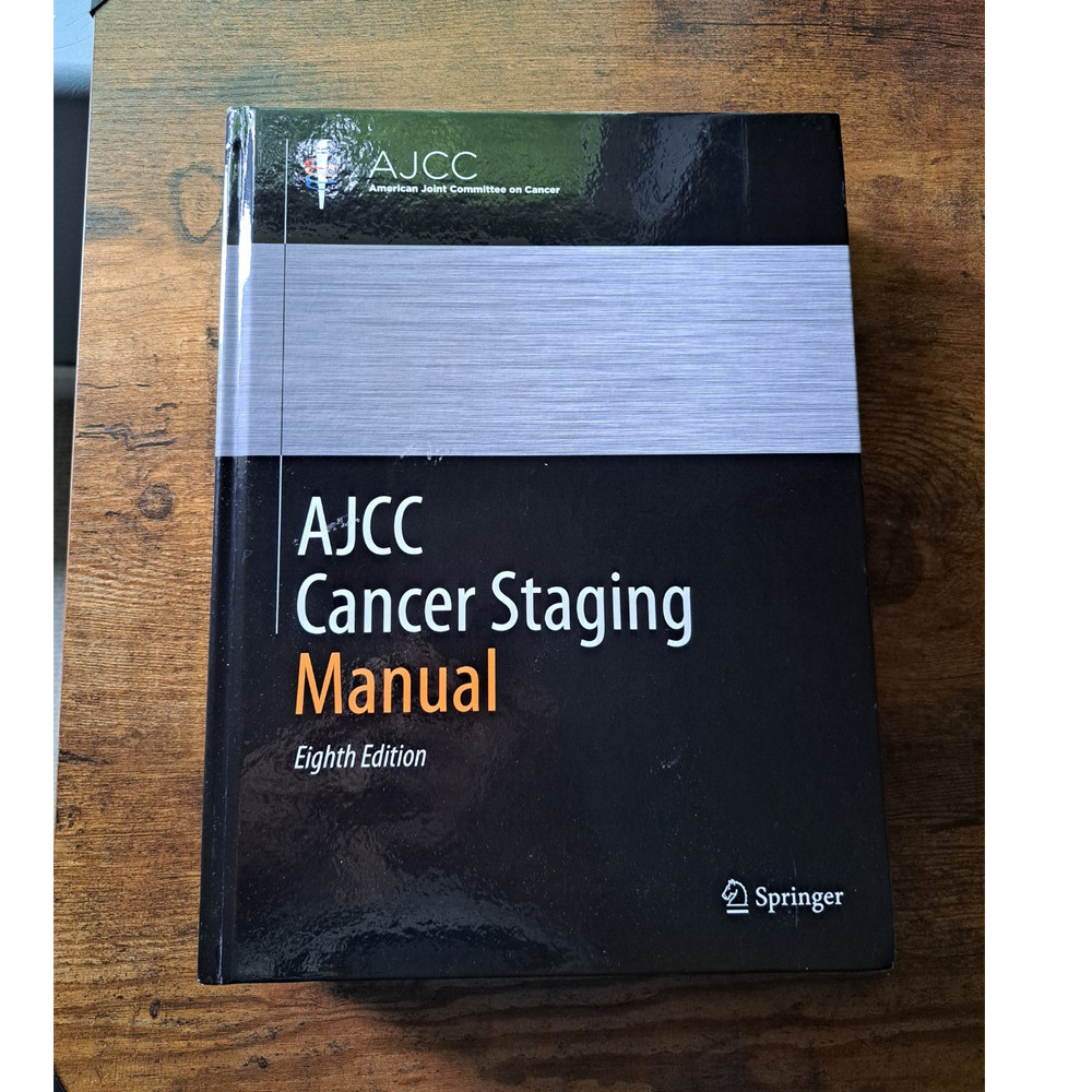Springer AJCC Cancer Staging Manual Eighth Edition Hardcover Cancer Oncology