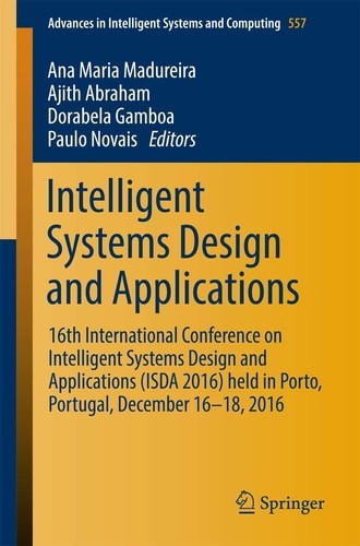 Intelligent Systems Design and Applications: 16th International Conference on In