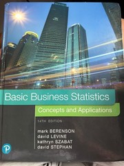 Basic Business Statistics : Concepts and Applications 14th Edition