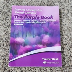 Common Sense Press The Purple Book Learning Language Arts 3rd Ed PB Elementary