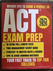 The Official ACT Prep Guide 2025 – 2026: Book + – Paperback, by ACT – Good