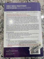 Family Nurse Practitioner Certification Intensive Review, Third Ed byMaria Leik