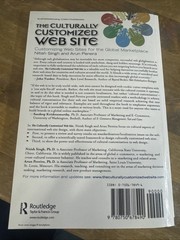 Culturally Customized Web Site by Arun Pereira and Nitish Singh (2011, Trade…