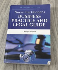 Nurse Practitioner’s Business Practice and Legal Guide by Carolyn Buppert 7th PB
