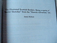 ILLUSTRATED SCOTTISH BORDERS REPRINT BORDERS SKETCHES HAWICK ADVERTISER – ROBSON