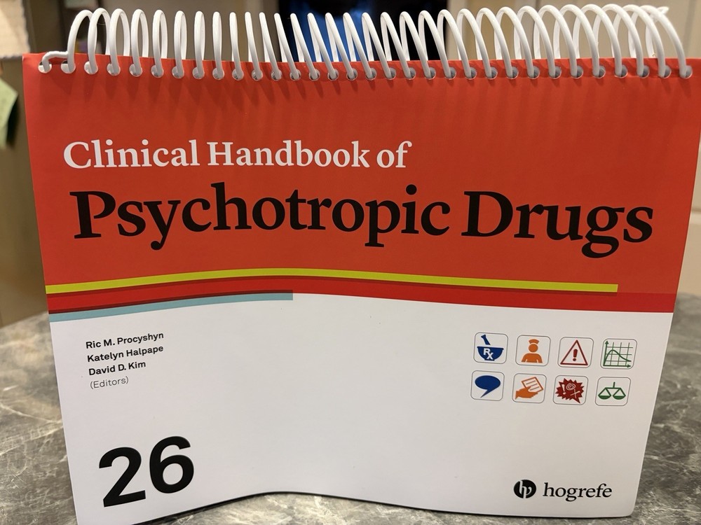 Clinical Handbook of Psychotropic Drugs by Ric M. Procyshyn [Spiral Bound] – 26