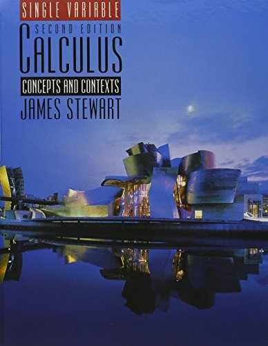 Single Variable Calculus: Concepts and – Hardcover, by Stewart James – Very Good