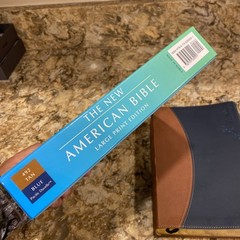 The New American Bible Large Print Edition Oxford University Press 12 Point Type