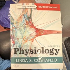 Physiology 6th Edition Elsevier Linda S. Costanzo Paperback Medical Textbook