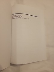 Engineering Economy for Engineering Managers Hardcover Turan Gonen, Wiley Series