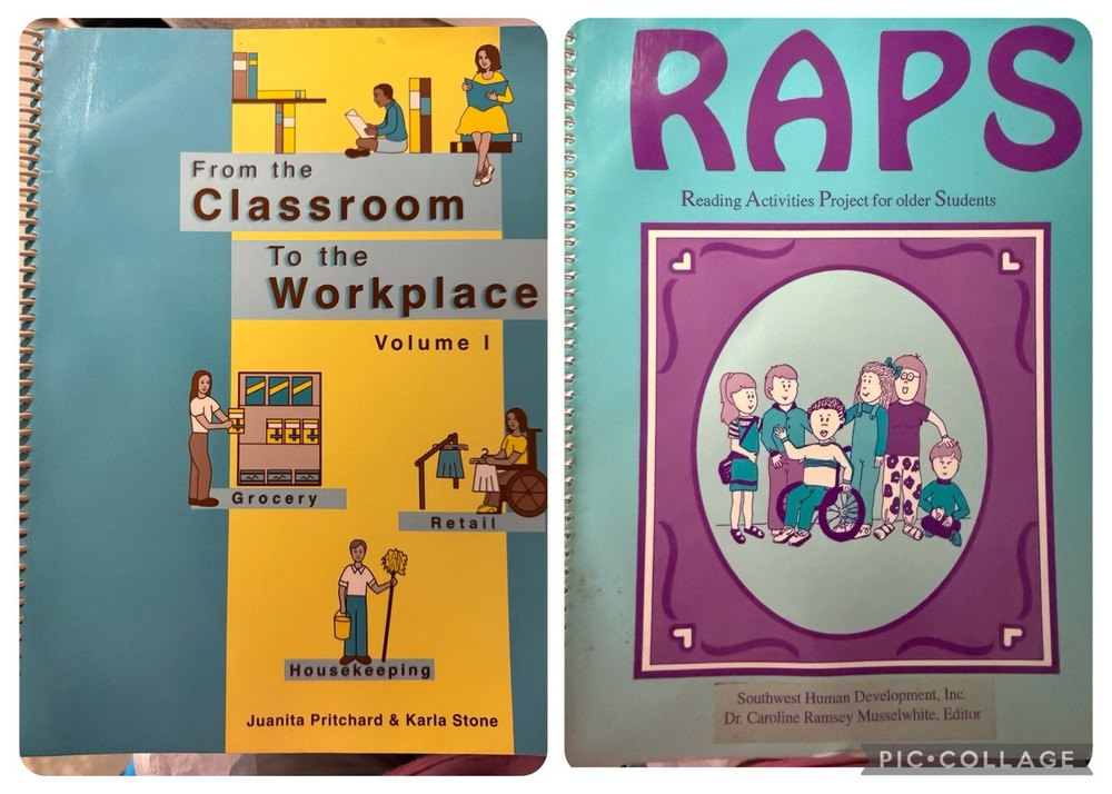2 Books For Older Special Education Students Classroom To Workplace & Reading