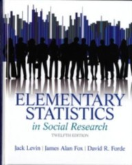 Elementary Statistics in Social Research Hardcover