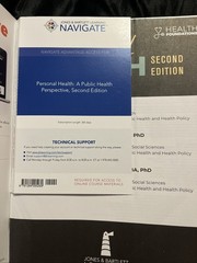 Personal Health: A Public Health Perspective – Unused Access Code Included