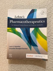 Lehne’s Pharmacotherapeutics for Advanced Practice Nurses and Physician…