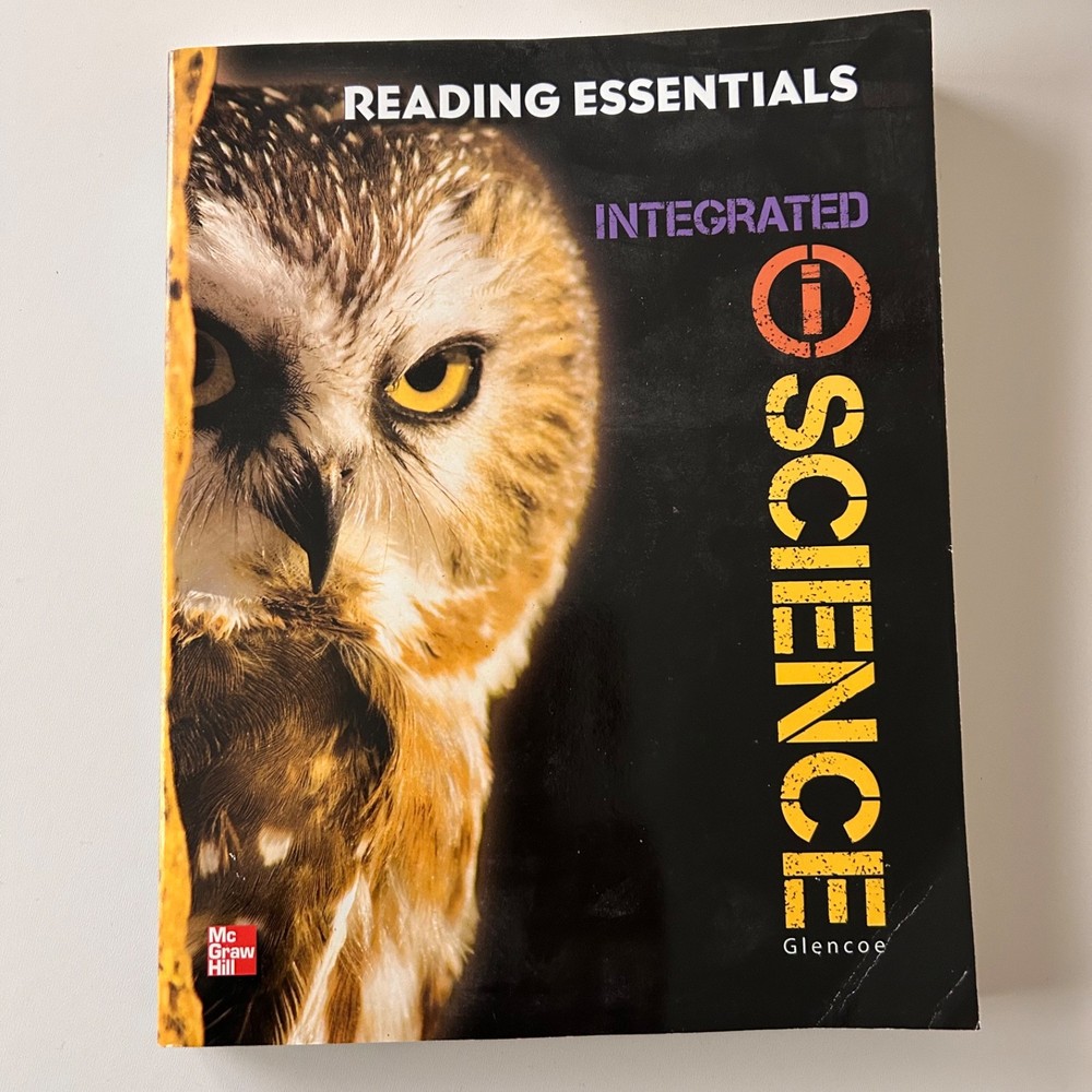 McGraw Hill Education Glencoe Reading EssentiaIs Integrated iScience Course 3 SC
