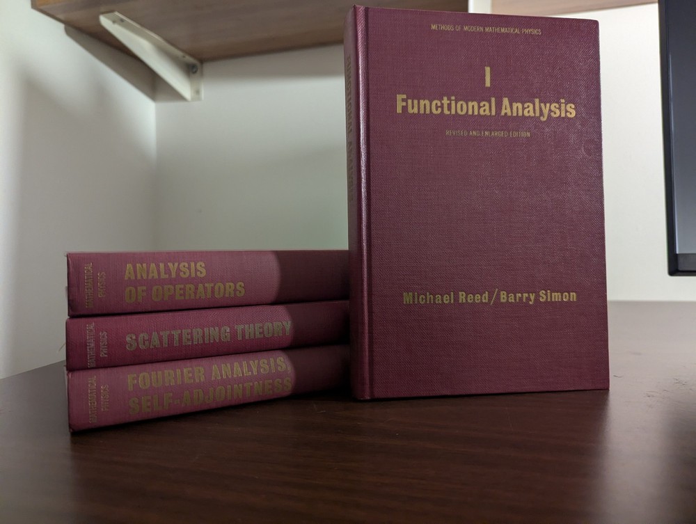 Methods of Modern Mathematical Physics by Reed and Simon (Full Set VOL I-IV)