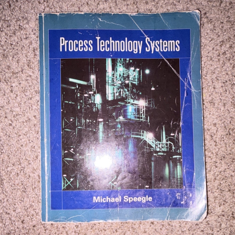 Process Technology Systems Michael Speegle Delmar Cengage Learning Paperback