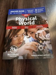 Master Books God’s Design Physical World Teacher Guide Worksheets Key