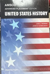 Advanced Placement United States History, 2021 – paperback Schmalbach…