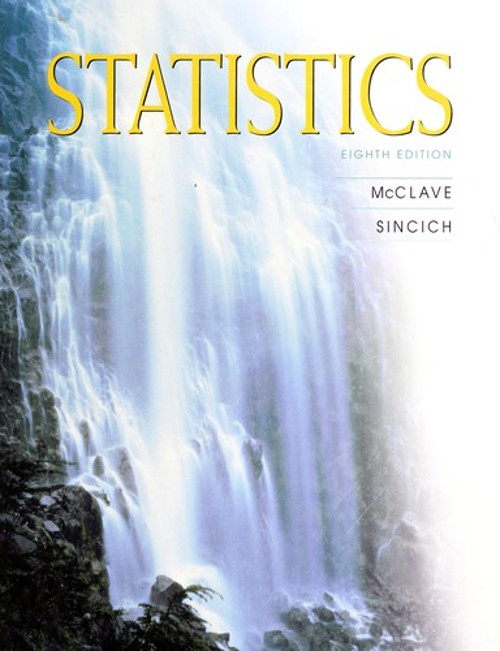 Statistics Paperback James T., Sincich, Terry, Mendenhall McClave