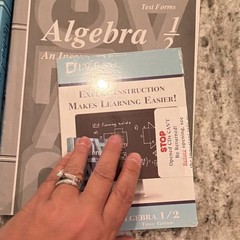 Saxon Algebra 1/2 Incremental Development 3rd Ed Hardcover 2004 Homeschool Lot